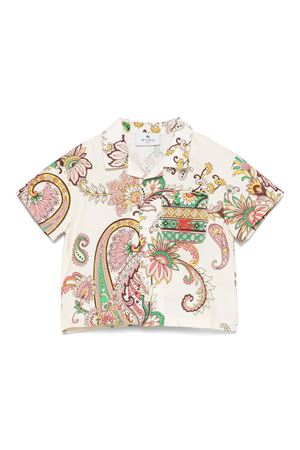 Camicia con stampa Paisley ETRO KIDS | GW5541P0523105MC